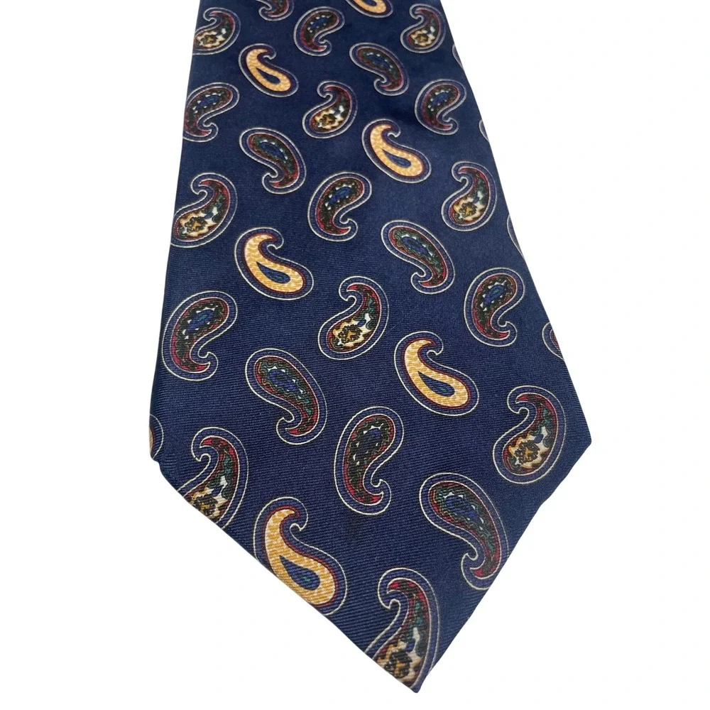 Vintage Tommy Hilfiger Silk Paisley Neck Tie